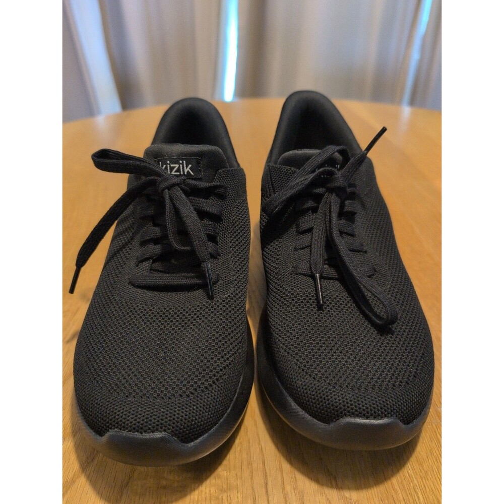 Kizik Athens Hands Free Slip On Shoes Mens Sz 7.5 Womens Sz 9 Black Stretchy Msh - Picture 7 of 10